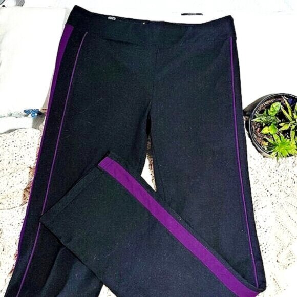 Vintage Y2K AERIE The "Workout Pant" Classic Single Stripe Bootcut Jogger - Picture 11 of 16